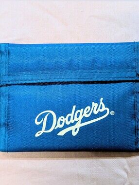 LA Dodgers Blue Crew Nylon Wallet 80s 90s Vintage Koala Kids Baseball